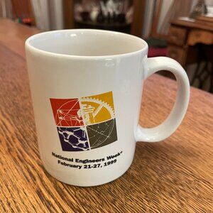 National Engineers Week February 21-27 1999 Souvenir Coffee Cup Mug